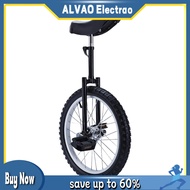 Unicycle with Steel Rim Beginner Unicycle Adjustable 16/18/20/24 Inch Steel Rim Unicycle for Adults 