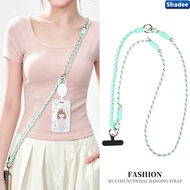 Fashion 3-in-1 Phone Lanyard Detachable Wrist Strap Adjustable Crossbody Shoulder Neck Rope Multi-fu