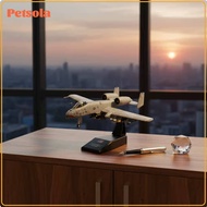 petsola Flying Tigers Edition A-10 Thunderbolt II Model Fade-Resistant Paint A-10 Warthog Model High
