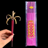 Blooming Buddha Incense 49cm x18 - Natural Asli Sticks for Household Worship & Fortune 开花香