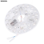 NEWIDEA Ceiling Fan LED Light, 5.3 Inch Dimmable LED Retrofit Light Kit, Energy Saving 15 Watts 3 Co