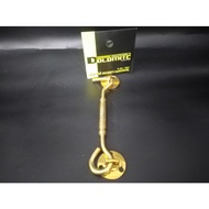 CLASSIC HOUSE WINDOW LOCK CANTOLAN WIND HOOK RIGHTS 6" PB 2157