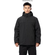 ELGINI E16214 Jaket Windbreaker Bertopi Tahan Air S-XXL | Hooded Windbreaker Water-Resistant