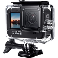 Fitstill GoPro Hero 9 Waterproof Case 60M Black, Camera Bracket Accessories GoPro Hero 9 Underwater Protection Case Accessories