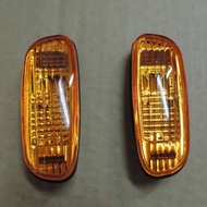 Dahe Automatic Car Crystal Diamond Yellow Side Light Suitable For IMPREZA GC8 92-00