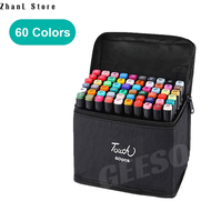 GEESO Painting Marker Pen Manga Sketching Markers Watercolor Brush Pen Dual Pen Head Art Supplies Pe