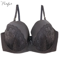 PariFairy 42-48 DDD F DDDD G Plus Size Bra For Women Big Larger Full Cup Floral Lace Unlined Push Up