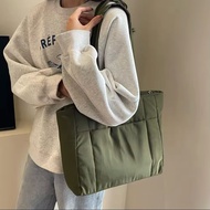 Korean women's tote bag/canvas tote bag/college tote bag/laptop bag/Korean tote bag