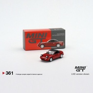 Mini GT 1:64 MX-5 lật đèn phiên bản eunos MIATA NA mô hình mô phỏng bằng hợp kim Xe hơi mô hình 361 