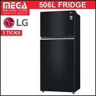 LG GT-T5107BM 506L 2-DOOR FRIDGE (3 TICKS)