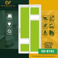 Slide and Swing Toilet Door asstl33