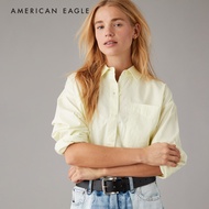 American Eagle Perfect Button-Up Shirt เสื้อเชิ้ต ผู้หญิง (EWSB 035-5379-717)