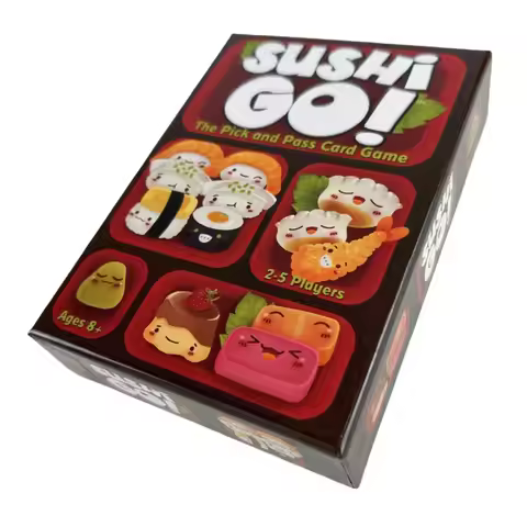 Sushi Go Card Game - Sushi Go Party! The Pick&Pass Card Game,Family Fun Cards, Perfect for Parties &