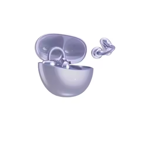 New HONOR CHOICE Earbuds Clip Open-Ear Bluetooth 5.3 Headphones 10.8mm Driver 5.1g Ultra-Light IP54 