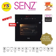 Senz 70 Liter SZ-OV7011-11F Built-in Fully Digital Smart Multi Oven with 11 Cooking Functions