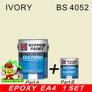 ( 5L ) EPOXY EA4 FINISH NIPPON ( EA 4 ) NIPPON PAINT PROTECTIVE COATING / HIGH PERFORMANCE / HEAVY D
