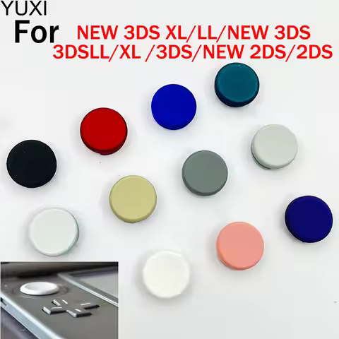 For 2DS 3DS XL LL Analog Controller Stick Cap 3D Joystick Cap For New 2DS 3DS XL/LL Thumbstick Butto