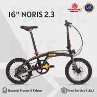 Pacific Folding Bike Size 16 NORIS 2.3 (8 Speed) Folding Bike