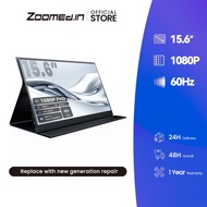 Zoomed-In 15.6" Portable Laptop Monitor with USB C HDMI - HDR Eye Careful Gaming Monitor,FHD IPS/HDR