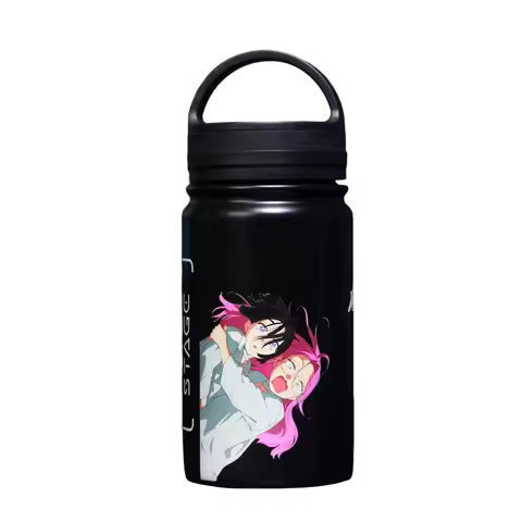 Alien Stage Official Vacuum Insulated Water Bottle, Stainless Steel Travel Tumbler with Handle Limit