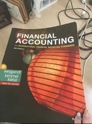 初會Financial accounting IFRS 4th edition Weygandt/Kimmel 4e 9781119504306