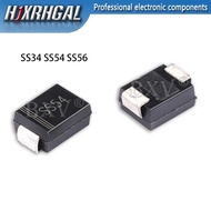 50PCS SMT diode SS34 SS54 SS56 Schottky diode SMC electronic components