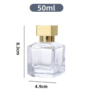 Perfume Bottle Spray 50ml High-end Glass Portable Travel Delicate Perfume Bottle Empty Bottle Dispen