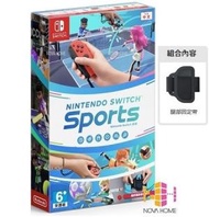 任天堂 - Nintendo Switch Sports 運動 - 中英日合版 | 隨附腿部運動固定帶 [平行進口] [遊戲封面：日版 / 美版 / 歐版 / 亞洲版隨機出貨]