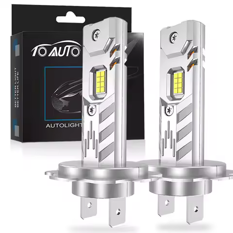 H7 H1 LED Canbus Car Headlight H3 LED Bulbs 80W 6000K no Fan Turbo Lights 20000LM Headlight Fog Bulb