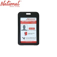 Adventurer Id Protector Idv-Pp11 54X86Mm Vertical 2 Sided Holds 2 Cards Black - School Supplies
