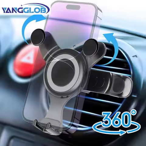 Car Round Air Outlet Holder for Your Mobile Phone for Mercedes Benz A B C E S Class Gla Glc Gle Gls 