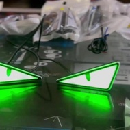 LED Devil'yes Devil Eye headlights, general motorcycle lights, mini projector lens lights, car decor