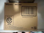 全新 龍珠天津飯 SHF Bandai Tenshinhan & Chaoz 啡盒未開封