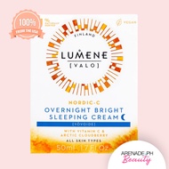 Lumene Valo Nordic-C Overnight Bright Sleeping Cream 1.7 fl oz / 50 mL