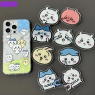 JAVIER Cute Anime Phone Holder, Retractable Foldable Chiikawas Phone Holder, Phone Holder Stand Love