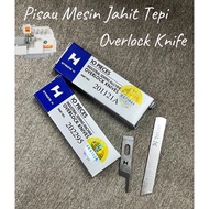 1Box/Pisau Mesin Jahit Tepi Biasa dan Kelim/ Overlock Sewing Machine Upper Down/Sewing Machine Spare