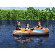 BESTWAY KONDOR RAFT SET 61142 / 61146 Inflatable Double Kayak Canoe Float Boat Bot Mancing Bot Angin
