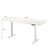 KUCA โต๊ะปรับระดับไฟฟ้า แผ่นรองโต๊ะหนัง โต๊ะคอม โต๊ะทำงานยืดหยุ่นไฟฟ้า ที่เหมาะสมต่อรูปร่างมนุษย์ ใช