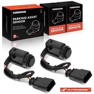 A-Premium 2x Parking Auxiliary Sensor Front Suitable for Volkswagen Phaeton 04-06 V8 6.0L W12 6.0L-