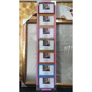 Wooden Picture Frame Total Of 7 Pictures Size 4x6 Inches Or 10x15 Cm.