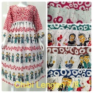 Daster hap homedress batik daster home sleeve