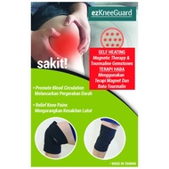 2 pasang Knee Guard - ezKneeGuard - Rawatan Haba dengan Terapi Magnet dan Batu Tormaline untuk sakit lutut