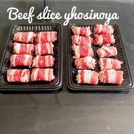 daging slice , daging yoshinoya, teriyaki , bbq shortplate US 500gr