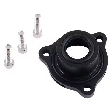 Silver Black Blow Off Valve Adapter BOV for VW Models (GTI, Golf Mk7 Mk7.5, Jetta, Passat) and Audi 