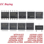AS5600 AS5047P AS5048A AS5040 AS5045 AS5045B AS5145B AS5047D MT9101ET Magnetic Rotary Position Senso
