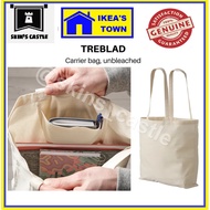 IKEA Canvas Plain Tote Bag unbleached, cotton, IKEA TREBLAD