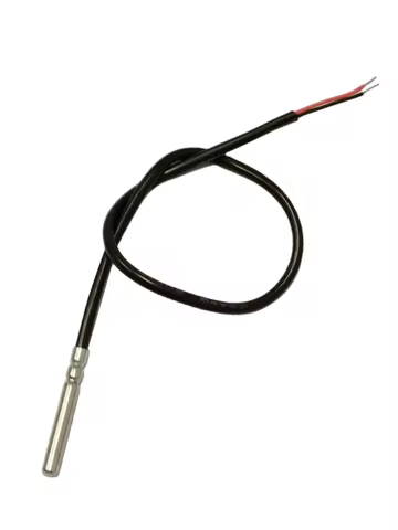 NTC B3950 10K 4x30mm Double Track Roller Waterproof Temperature Probe Silicone Wire Temperature Resi