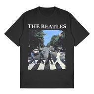The Beatles - Abbey Road & Logo Black