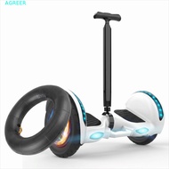 AGREER Scooter Inner Tube, 10 Inch 10x2.50 Scooter Inner Tire, Replacement Tire Thicken 90 Elbow Bla