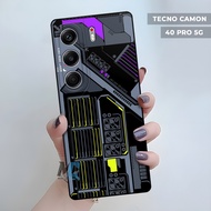 MONTANA CASE SOFTCASE TECNO CAMON 40 PRO 5G MOTIF Machine TECNO CAMON 40 4G UV PRINTING | FULL COVER